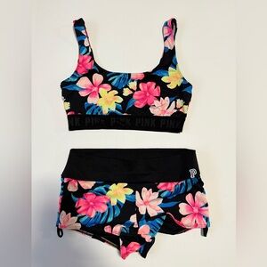 Flower print bikini